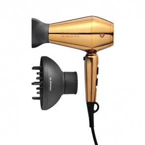 HH Simonsen Compact Hair Dryer Gold 