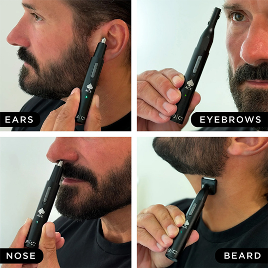 StyleCraft by Silver Bullet Ace 3 in 1 Ear & Nose Trimmer