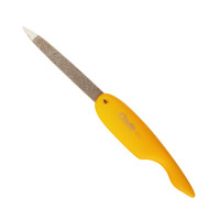 Credo Pop Art Sapphire Folding Nail File in Yellow Credo Pop Art Sapphire Folding Nail File in Yellow
