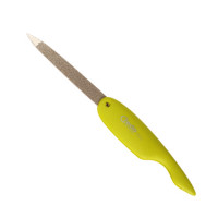 Credo Pop Art Sapphire Folding Nail File in Green  Credo Pop Art Sapphire Folding Nail File in Green