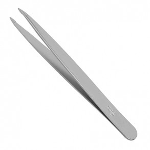 Credo Stainless Steel Point Tweezer Blister Pack