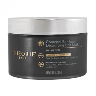 Theorie Charcoal Bamboo Detoxifying Hair Treatment Mask 193g