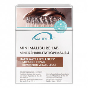 Malibu C Mini Malibu Rehab Hard Water Hair Treatment 12pc