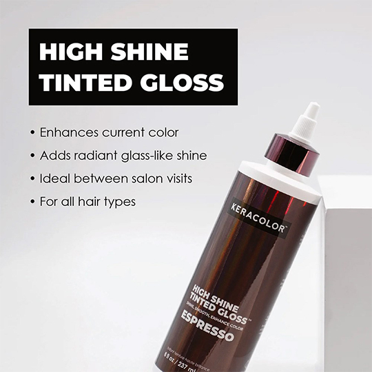 Keracolor High Shine Tinted Gloss Espresso 237ml